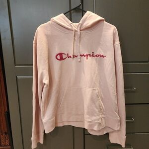Pink Champion Hoodie, Size XL
